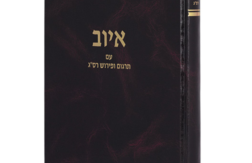 איוב עם פירוש רס