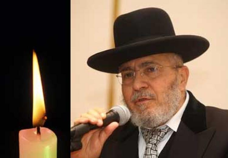 מצטערים על פטירת הרה"ג שלמה שלוש זצ"ל